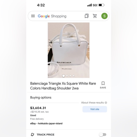 Authentic used balenciaga bag - Picture 2 of 8